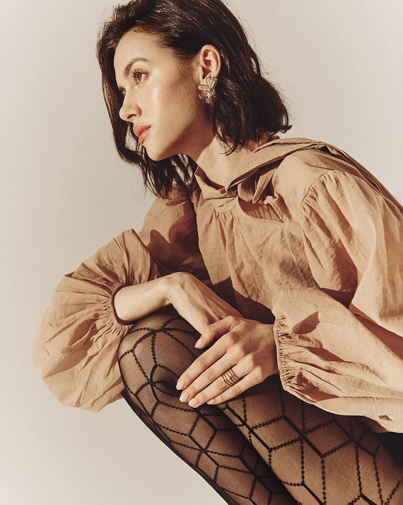 Чорапогащник Dagna 20 den Gabriella - nero