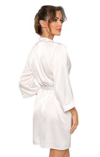 Дамски халат Mari Donna - екрю