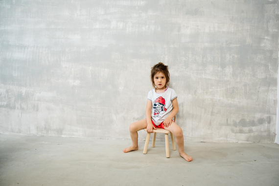 Marina Пижама за момичета Италианска мода - светъл меланж