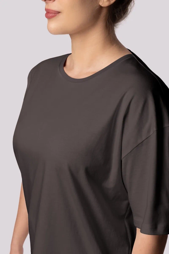 Дамска пижама Bliss Mona с къс ръкав, графит