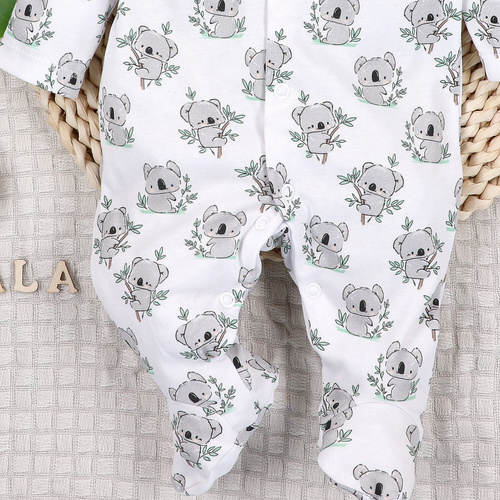ABN-5206 Бебешки гащеризон Nini Sweet Koala 100% органичен памук