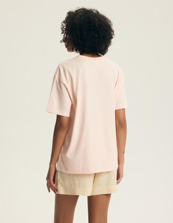 Лятна дамска пижама 44479 Edris памук и вискоза