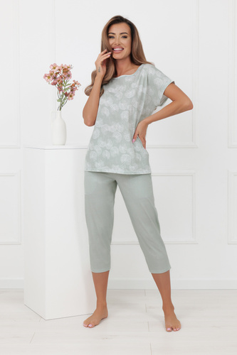 Пижама KALINA Italian Fashion – 100% памук, 3/4