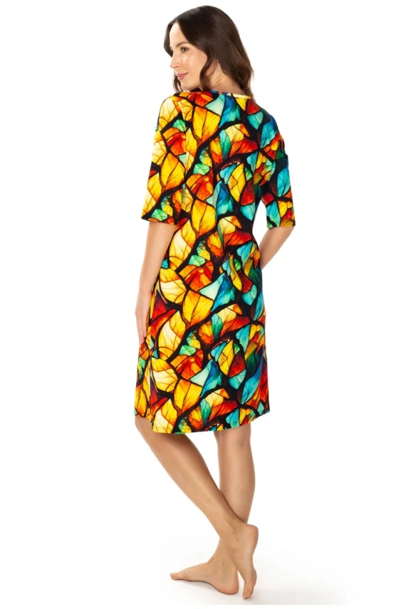 86678 Нощница Vitrage Seagull, цветен принт