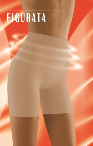 Дамски шорти Figurata Wolbar бежови - оформящи, отслабващи, спортни