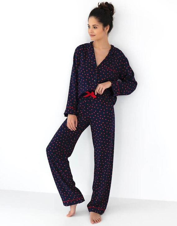 Дамска пижама Sophia Sensis - тъмносиня