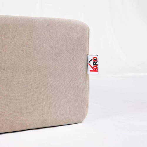 Втален чаршаф от трико Constance KARO - бежов 018