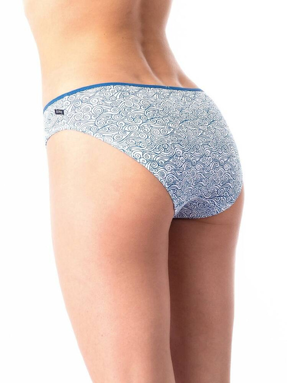 LPR 723 A'2 Дамски слипове 2 пакета Key, тъмносиньо и бяло