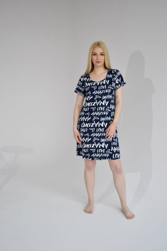 645 Нощна риза Amazing Forex - тъмносиня