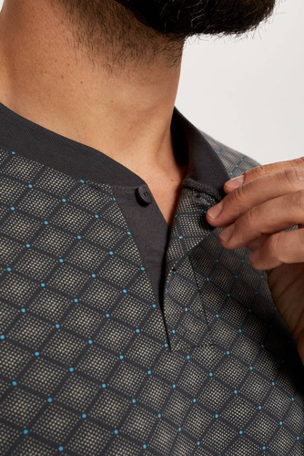 Мъжка риза Balmer Italian Fashion - печат