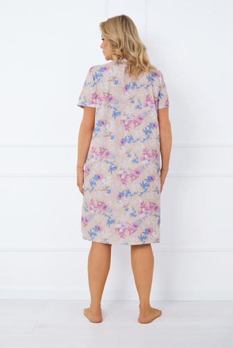 Дамска риза с къс ръкав Inger Италианска мода - принт 