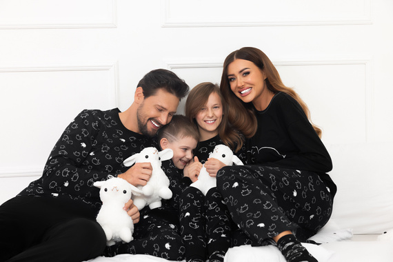 Детска пижама Wito - MEGA SOFT памук, овча кожа, дълъг ръкав и панталон Италианска мода 