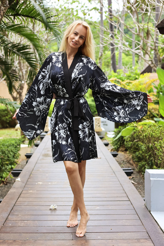 Дамски халат Capri Kalimo - glamour