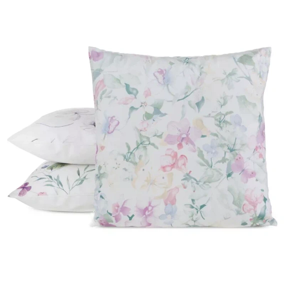 Декоративна калъфка 45x45 Mink 29 Eurofirany велур цветя