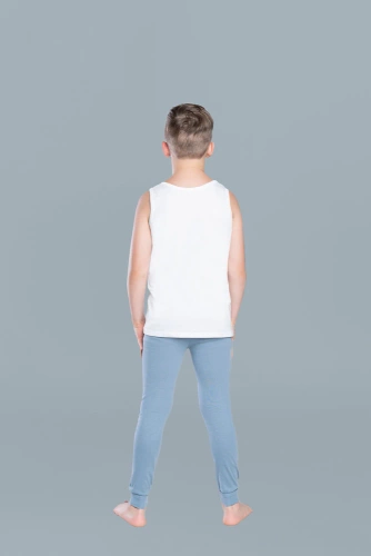 Джони панталон за момчета Италианска мода - сив