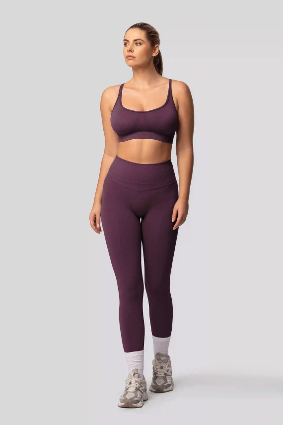 Клин push-up Spaio PRO висок талия плътен моделиращ plum