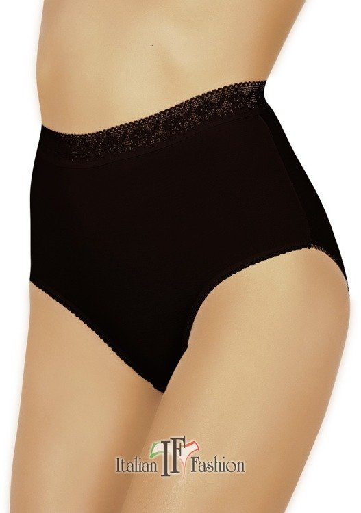 Fiore Maxi Дамски бикини Италианска мода - черни