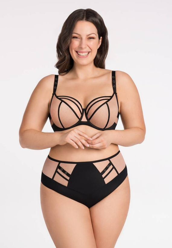 Gorsenia K 886 Tesora Дамски бикини бежов цвят 