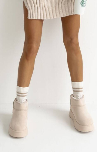 1542-001 Дамски чорапи Braid Milena - екрю