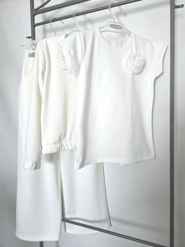 Детска блуза Róża Bambarillo джърси с тюлена роза