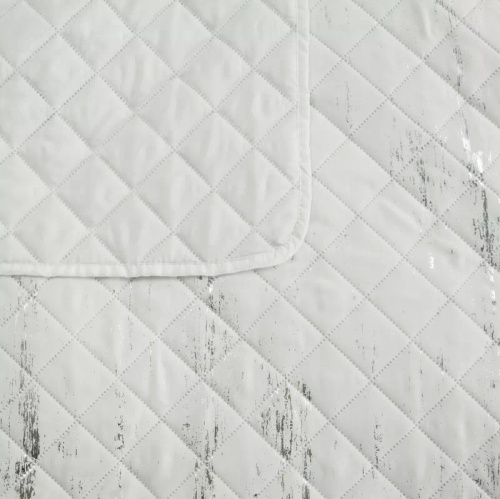 Blink 1 декоративно покривало Design91 бяло/сребристо