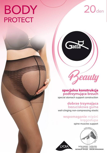 Gatta Body Protect 20 rajstopy ciążowe - beige