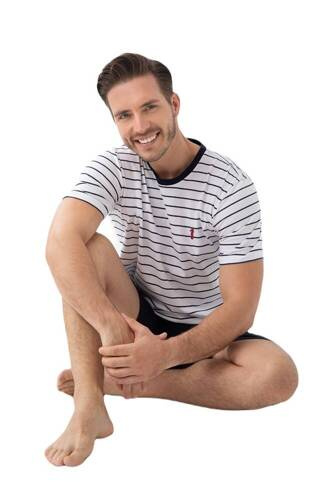 808 Мъжка пижама Luna - тъмносиня