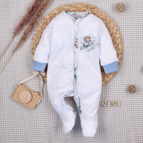 NINI BABY BEAR PILOT гащеризон от органичен памук ABN-5748/BIA