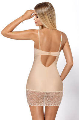 Веста Риза Дамска нощница PariPari beige