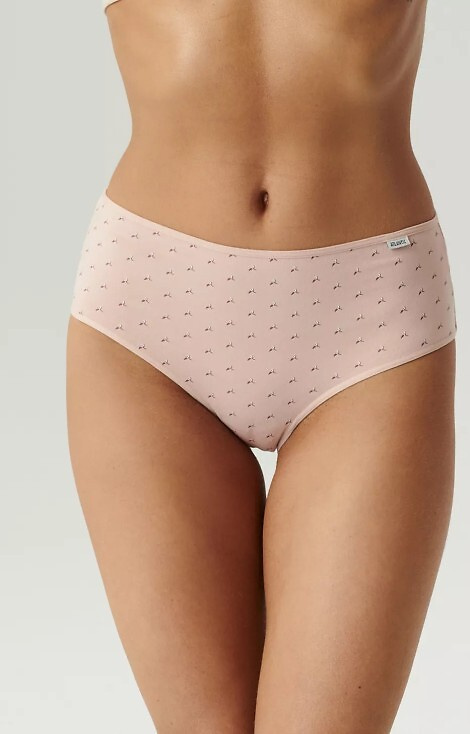 LP-221 Classic Дамски бикини Atlantic - розово-екрю-тъмно розово