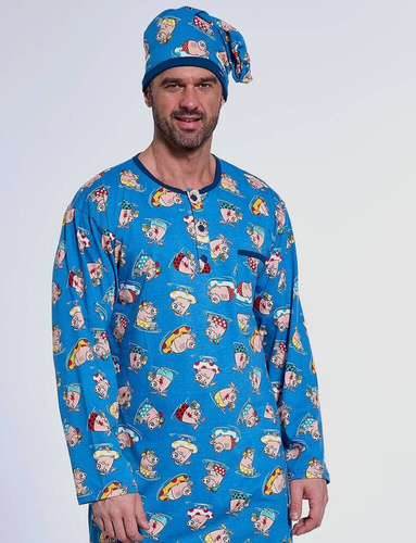 110/33 Мъжка риза Cornette, синя