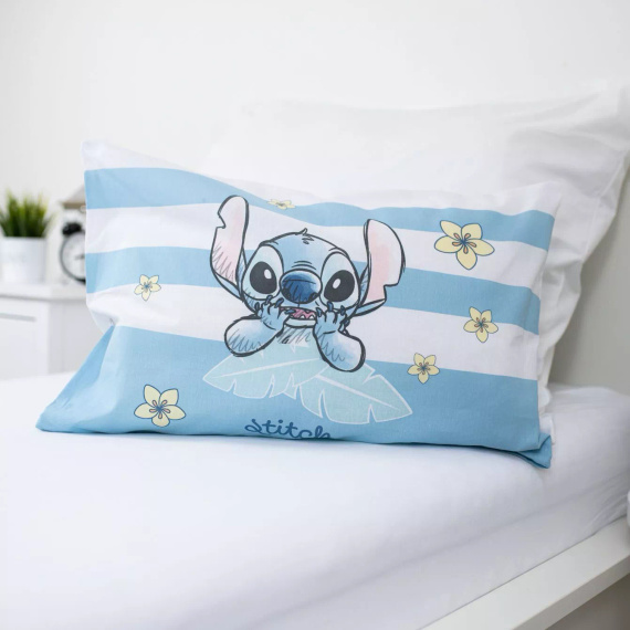 Jerry Fabrics Памучно спално бельо Lilo & Stitch Tropical Hugs 100x135 40x60