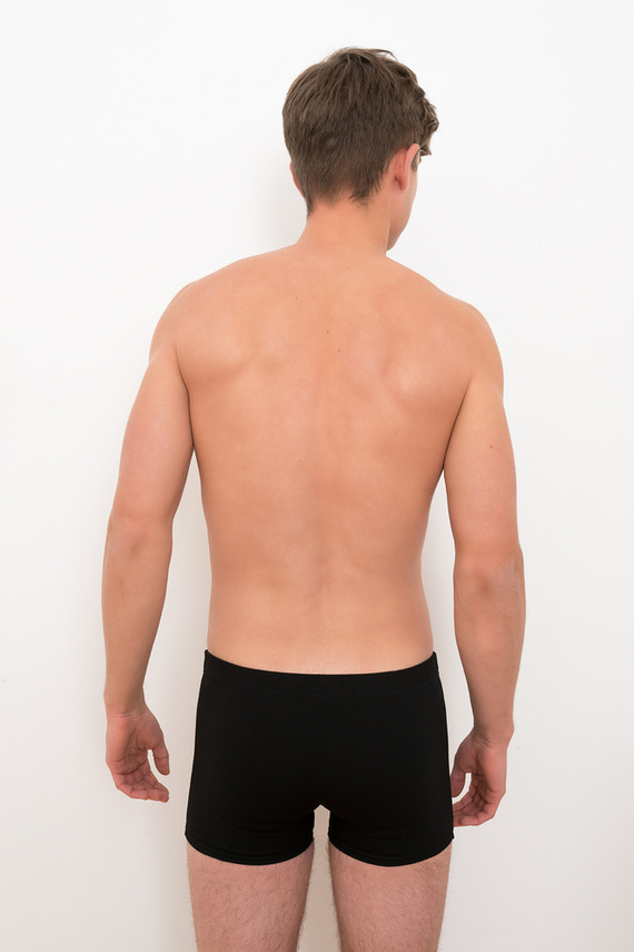 Мъжки боксерки Apollo Италианска мода - черни 