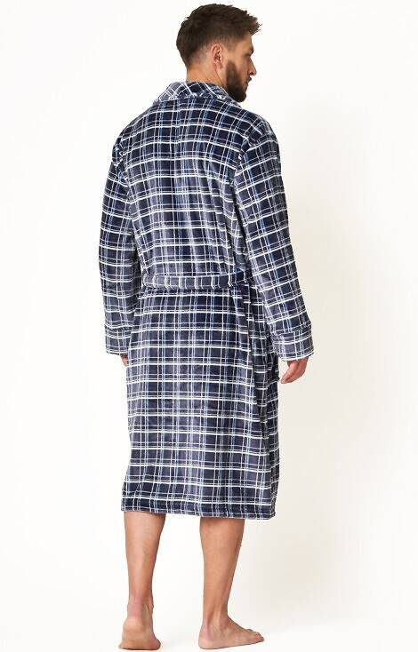 MGL 432 Мъжки халат Key - тъмносин