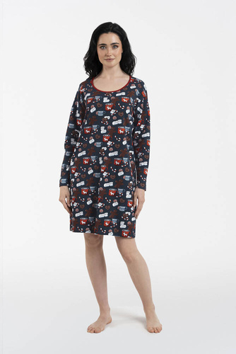 Makala нощница Италианска мода - принт  