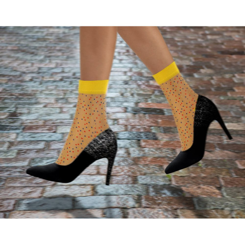 Дамски найлонови чорапи Sesto Senso, бежови