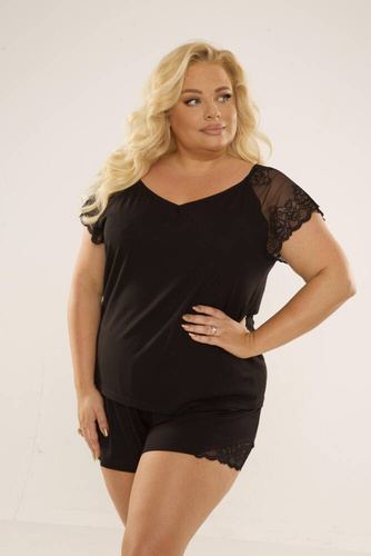 625 Dagmara Дамска пижама Forex - черна