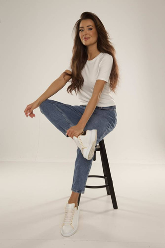 698 Freya Блуза с къс ръкав De Lafense - екрю