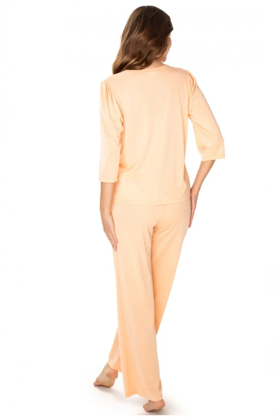 86658 Дамска пижама Patrycja Чайка кайсия