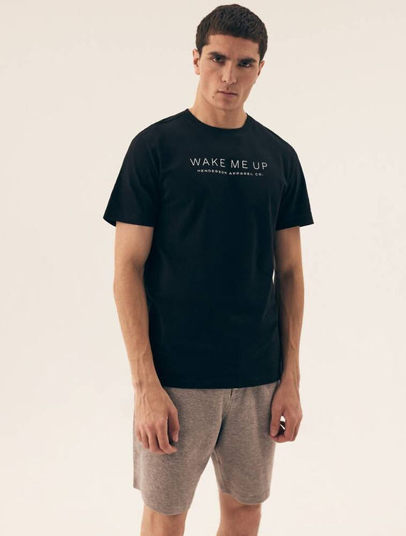 42634 Премиум мъжка пижама Dare Henderson - черна