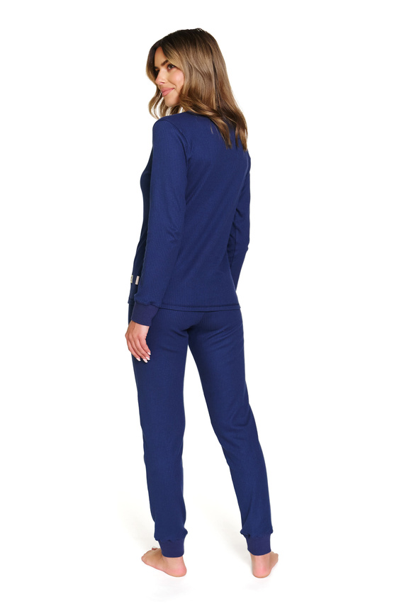 7349 Дамска памучна пижама Doctor Nap - комфорт и класика - cosmos