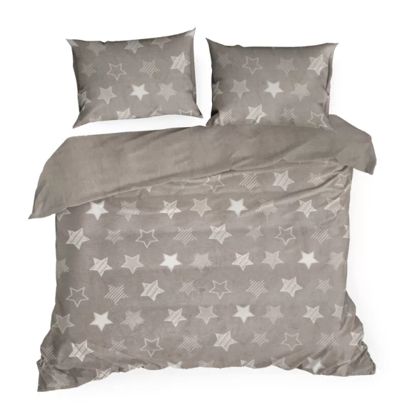 Спално бельо от велур Flano 4 звезди Eurofirany beige