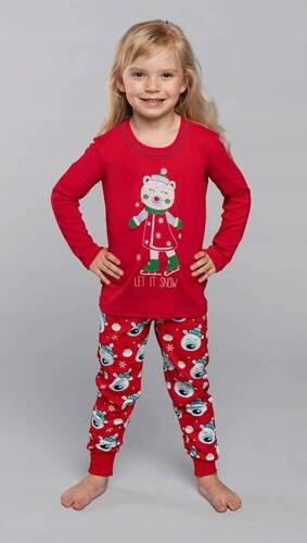 Czoka Пижама за момичета Италианска мода - червена