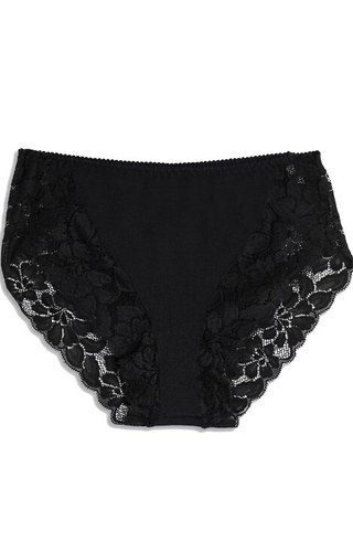 ADC89 Дамски гащички Midi Cotonella - черни