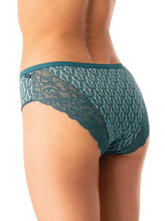 Дамски памучни слипове Key LPC 512 зелено розово – комплект от 2 броя в кутия, удобна кройка