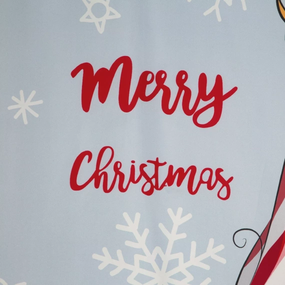 Микрофибърни еврозавеси Beiner Коледно спално бельо – спрайт, сиво, меко и бързосъхнещо