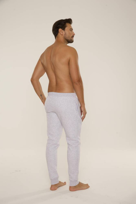 813 Indigo Мъжки спортен костюм от De Lafense - светъл меланж