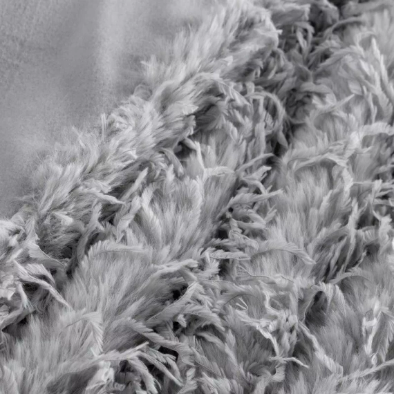 Одеяло Adore, рошаво, пухкаво покривало, европердета, сребристо