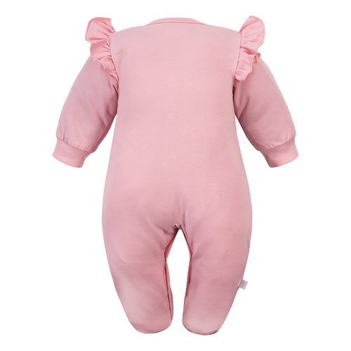 Бебешки гащеризон Eevi Cherry с крачета памук мек удобен