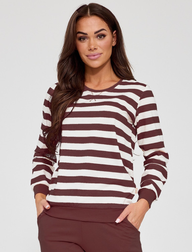 Дамска пижама Cornette Molly 635/475 шоколад – 100% памук, комфорт